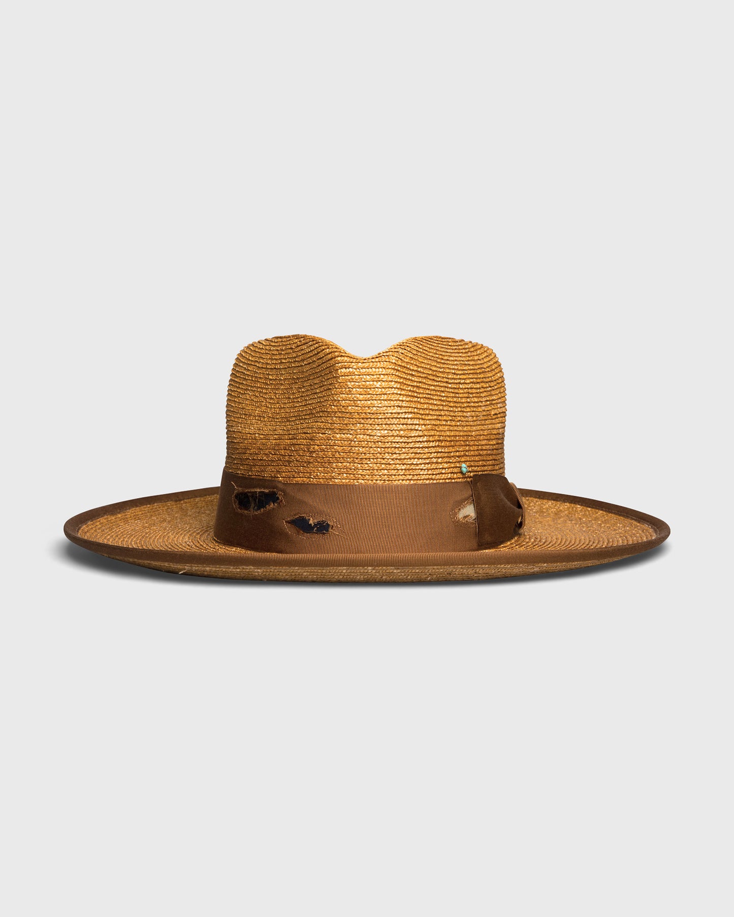 Grateful Wheat Straw Vintage Gold - Italian handmade hat from Florence | SUPERDUPER