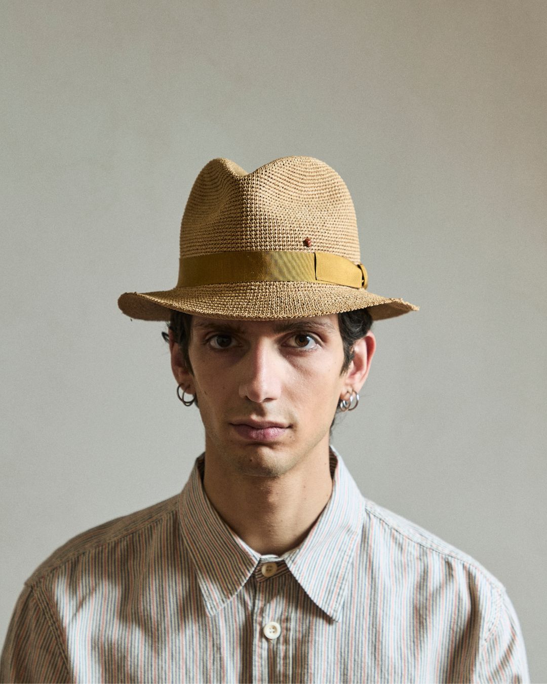 Hobo Paper Beige - Italian handmade hat from Florence | SUPERDUPER