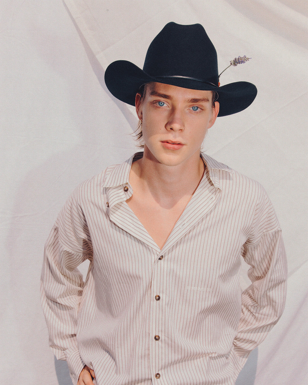 Hopper Black - Italian handmade hat from Florence | SUPERDUPER