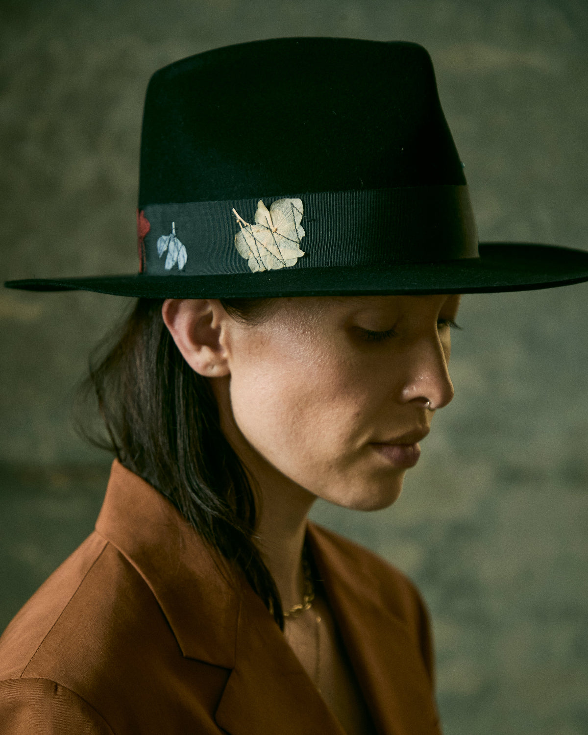 Destino Black - Italian handmade hat from Florence | SUPERDUPER