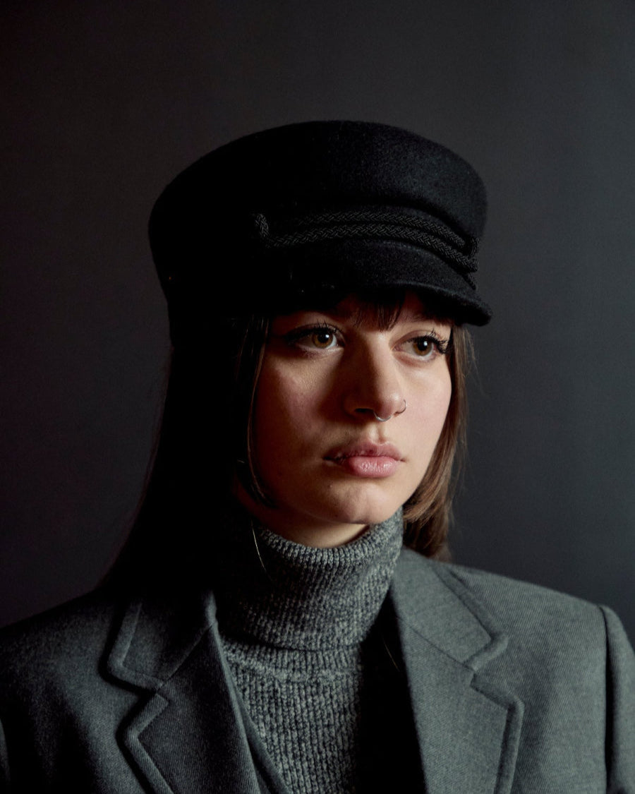 The Beatles Collection | HELP! Edition - Black - Italian handmade hat from Florence | SUPERDUPER