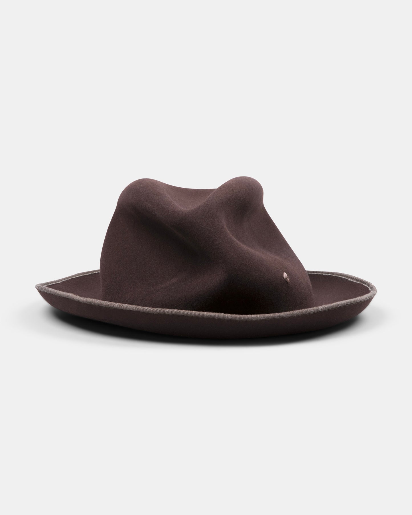 Hobo Sharp Chocolate - Italian handmade hat from Florence | SUPERDUPER