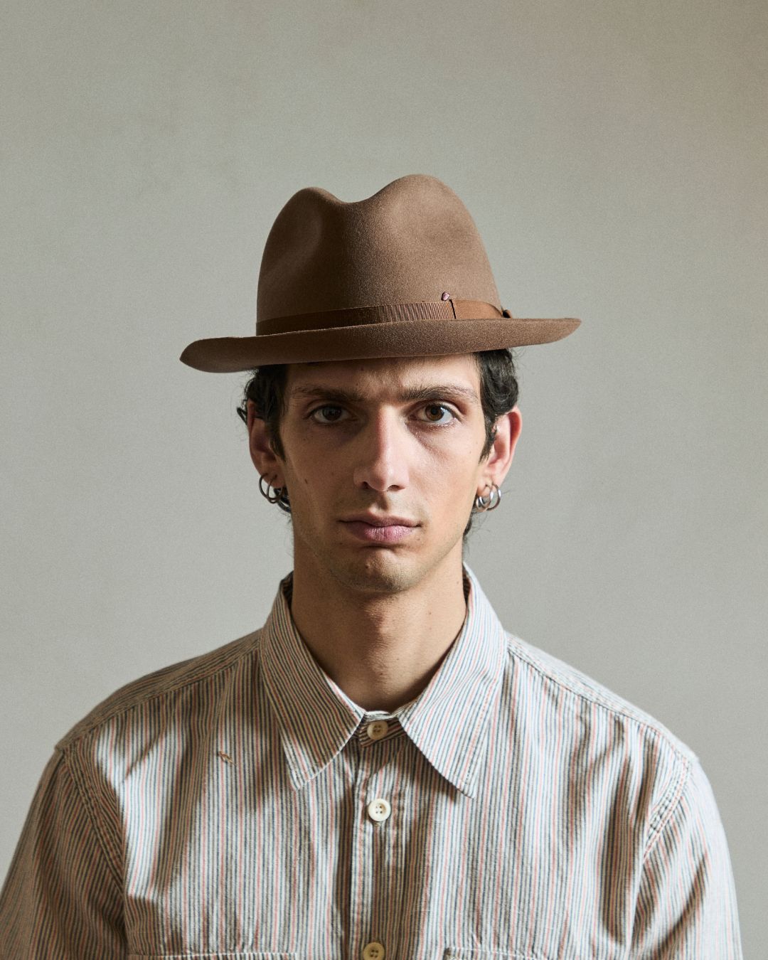 Hobo Hazelnut - Italian handmade hat from Florence | SUPERDUPER