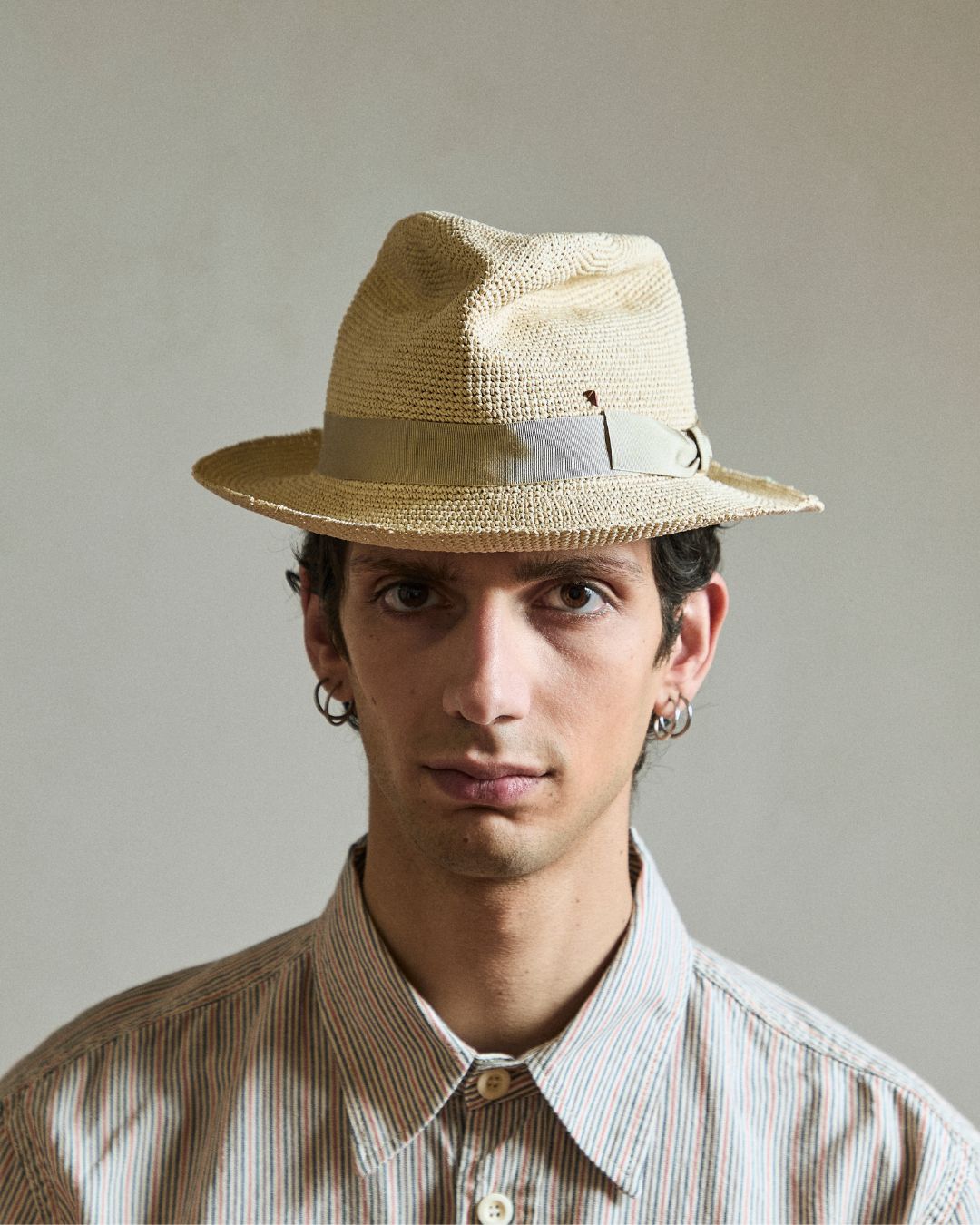 Hobo Paper Bone - Italian handmade hat from Florence | SUPERDUPER