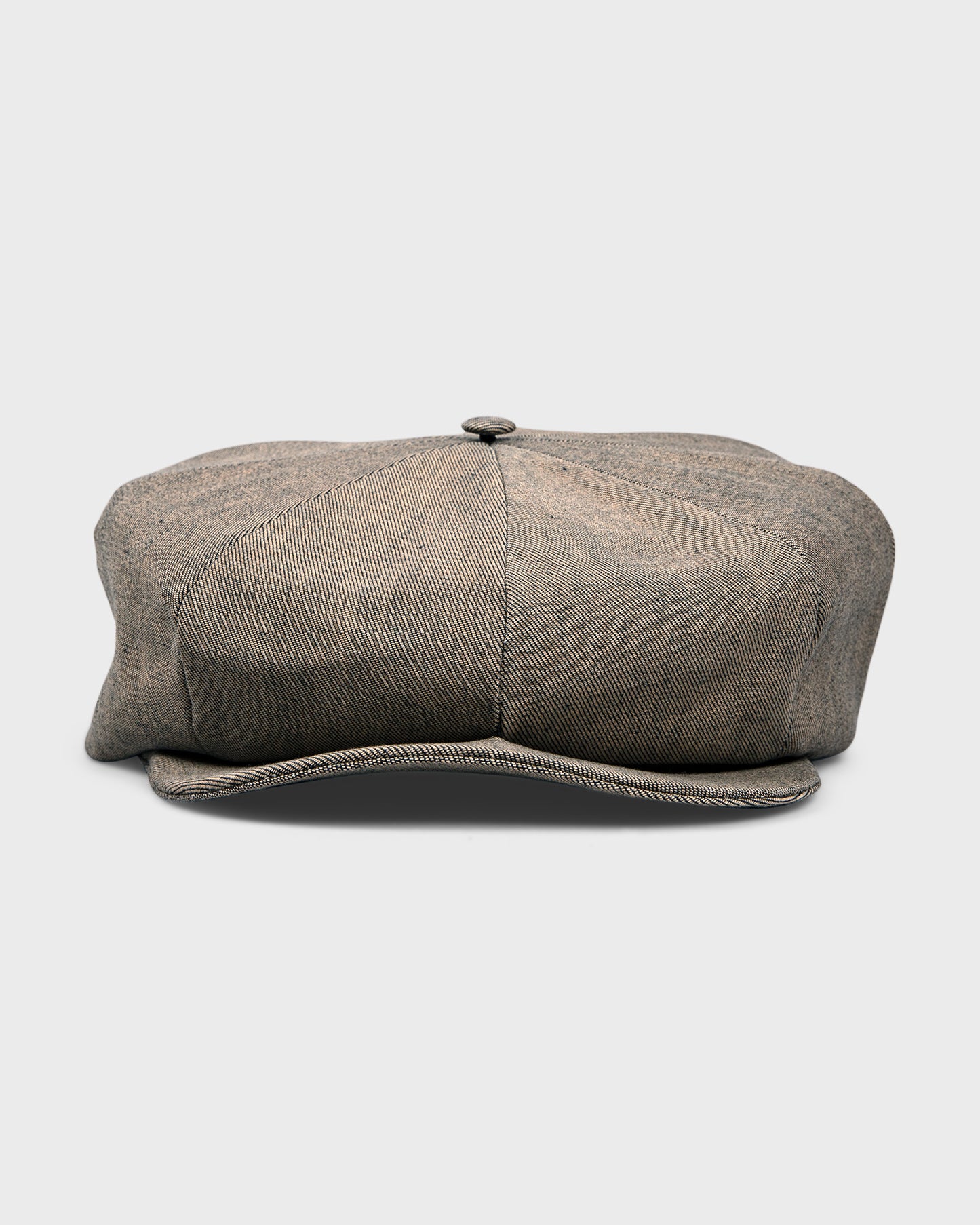 Simonon Denim Brown - Italian handmade hat from Florence | SUPERDUPER