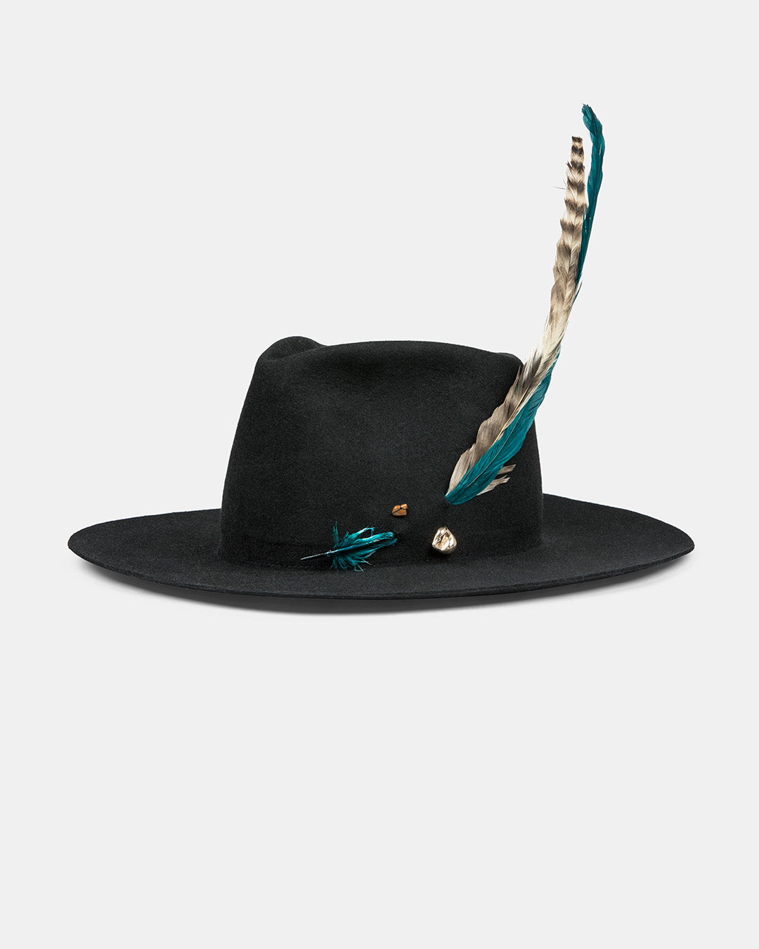 Caminito Black - Italian handmade hat from Florence | SUPERDUPER