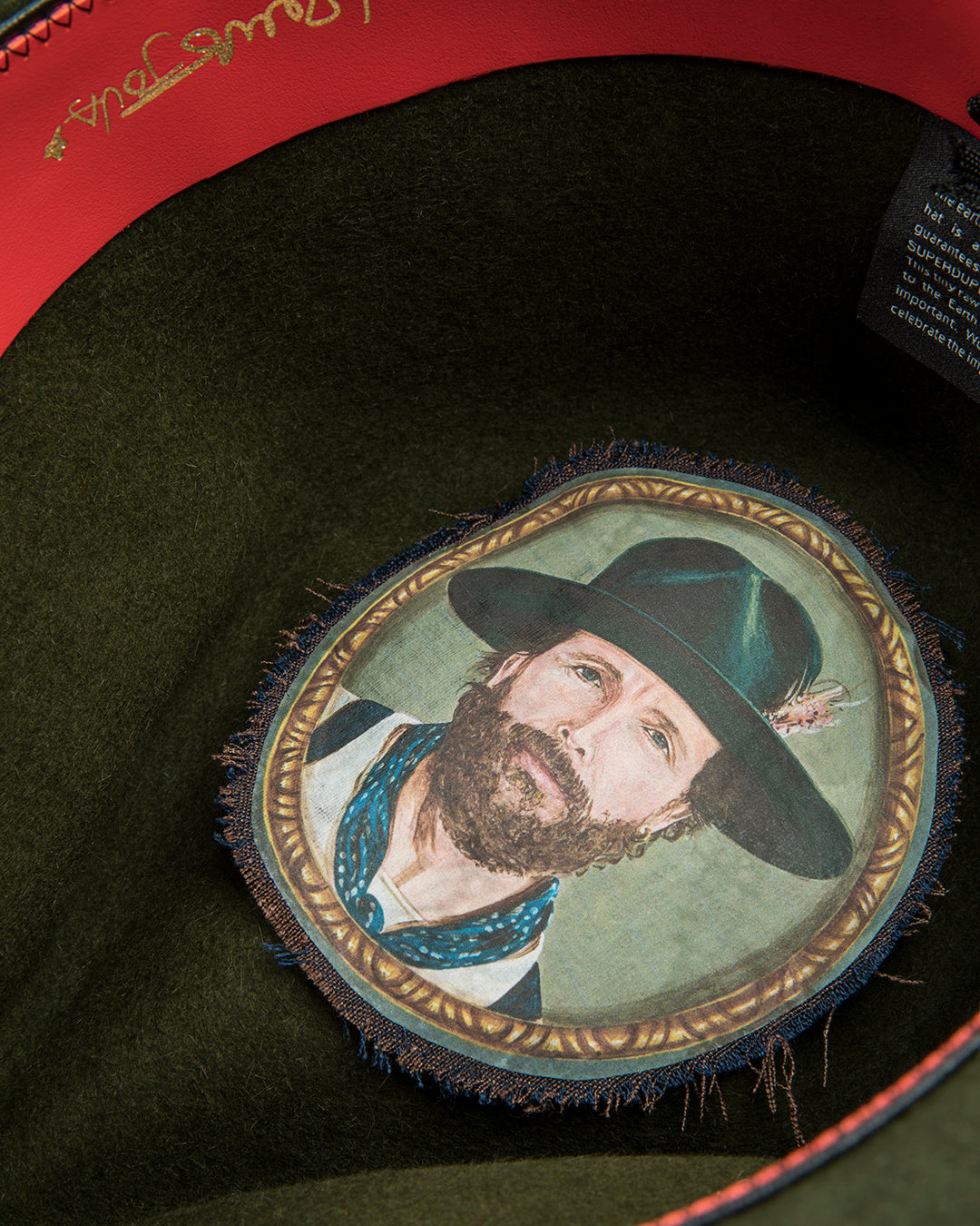 Caminito Green - Italian handmade hat from Florence | SUPERDUPER