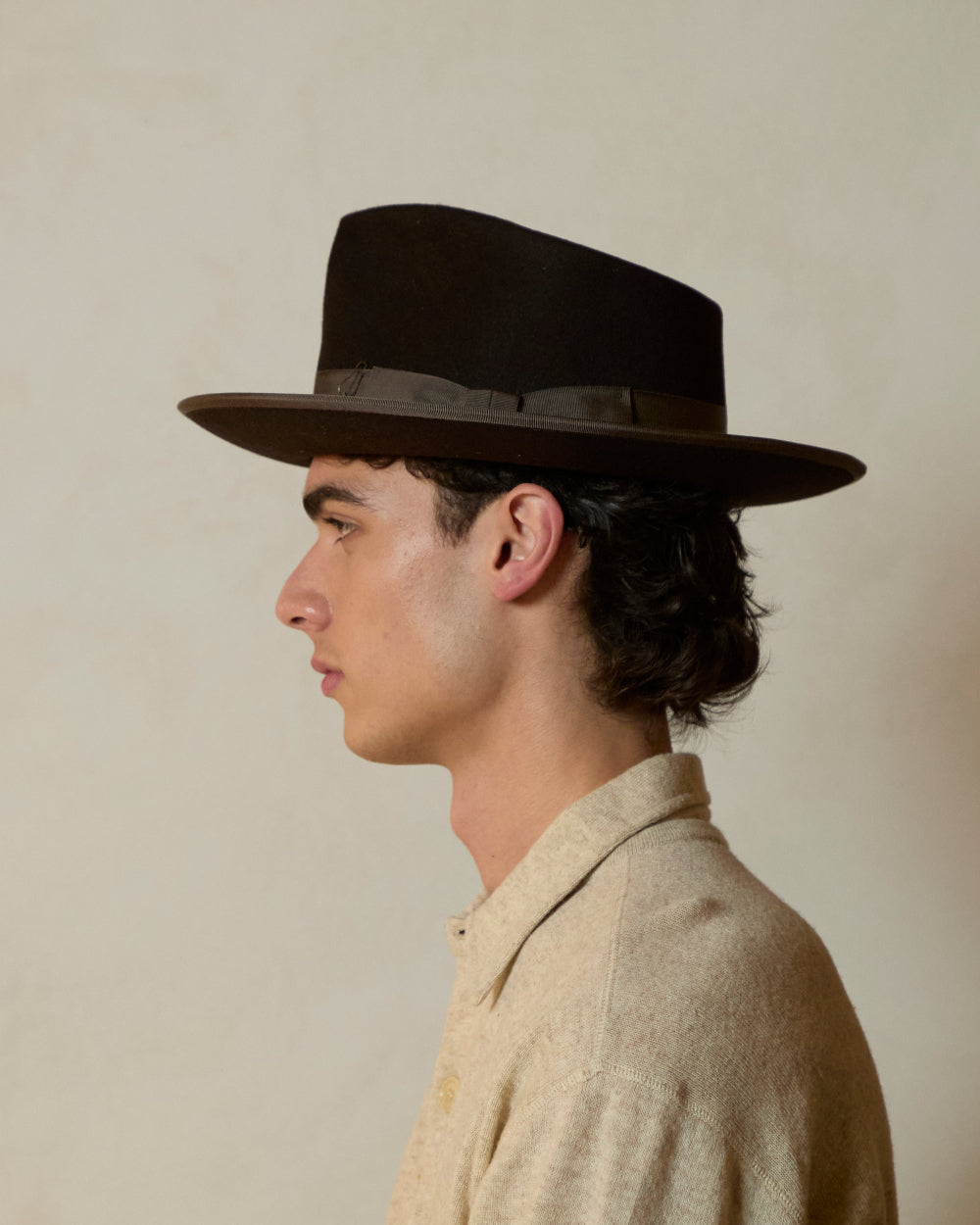 Perfetto Chocolate - Italian handmade hat from Florence | SUPERDUPER