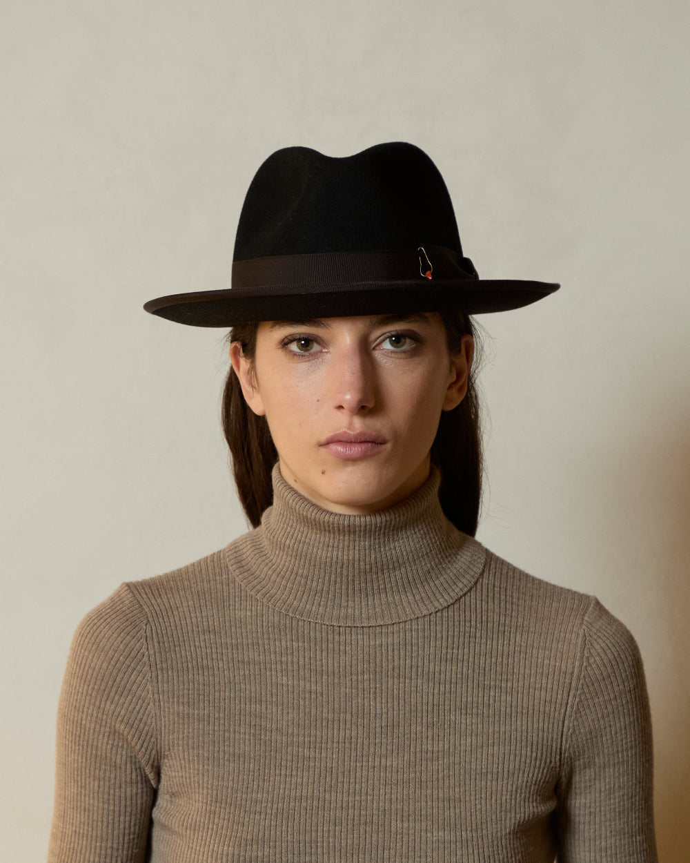 Ottimo Black - Italian handmade hat from Florence | SUPERDUPER