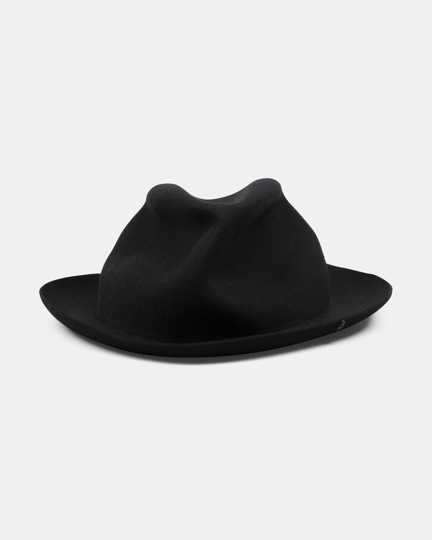 Hobo Light Black - Italian handmade hat from Florence | SUPERDUPER