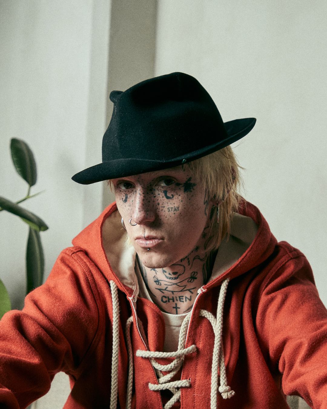 Hobo Light Black - Italian handmade hat from Florence | SUPERDUPER