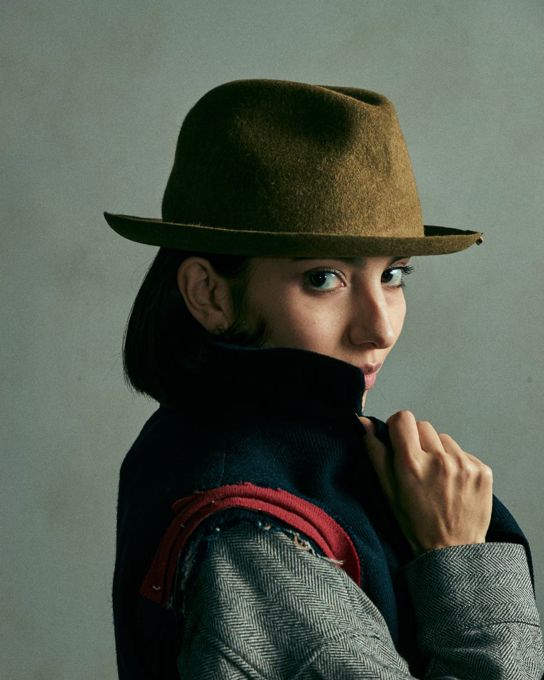 Hobo Raw Khaki - Italian handmade hat from Florence | SUPERDUPER