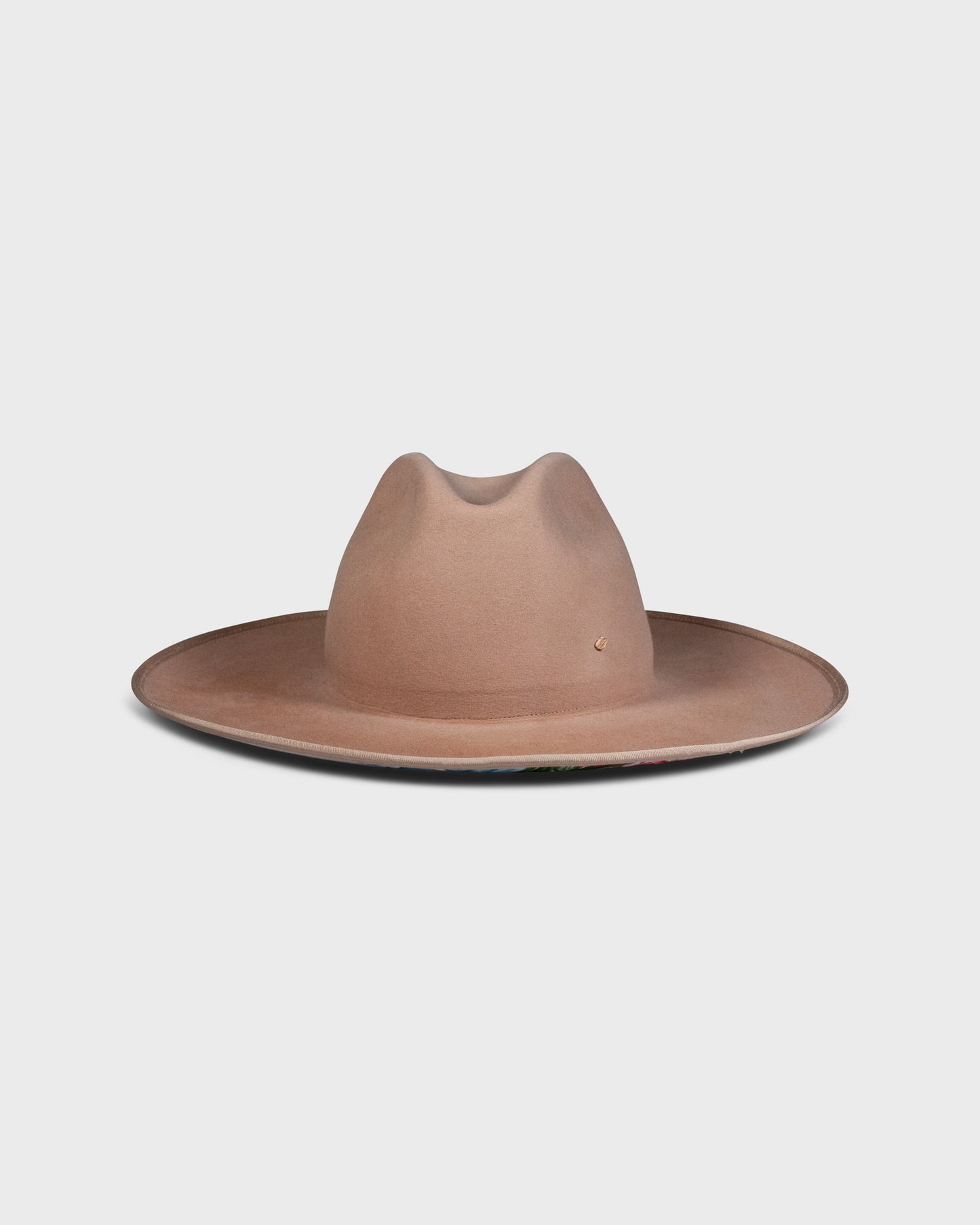 Diamond Felt Hat | Liberty Fabrics & Bridgerton - Italian handmade hat from Florence | SUPERDUPER