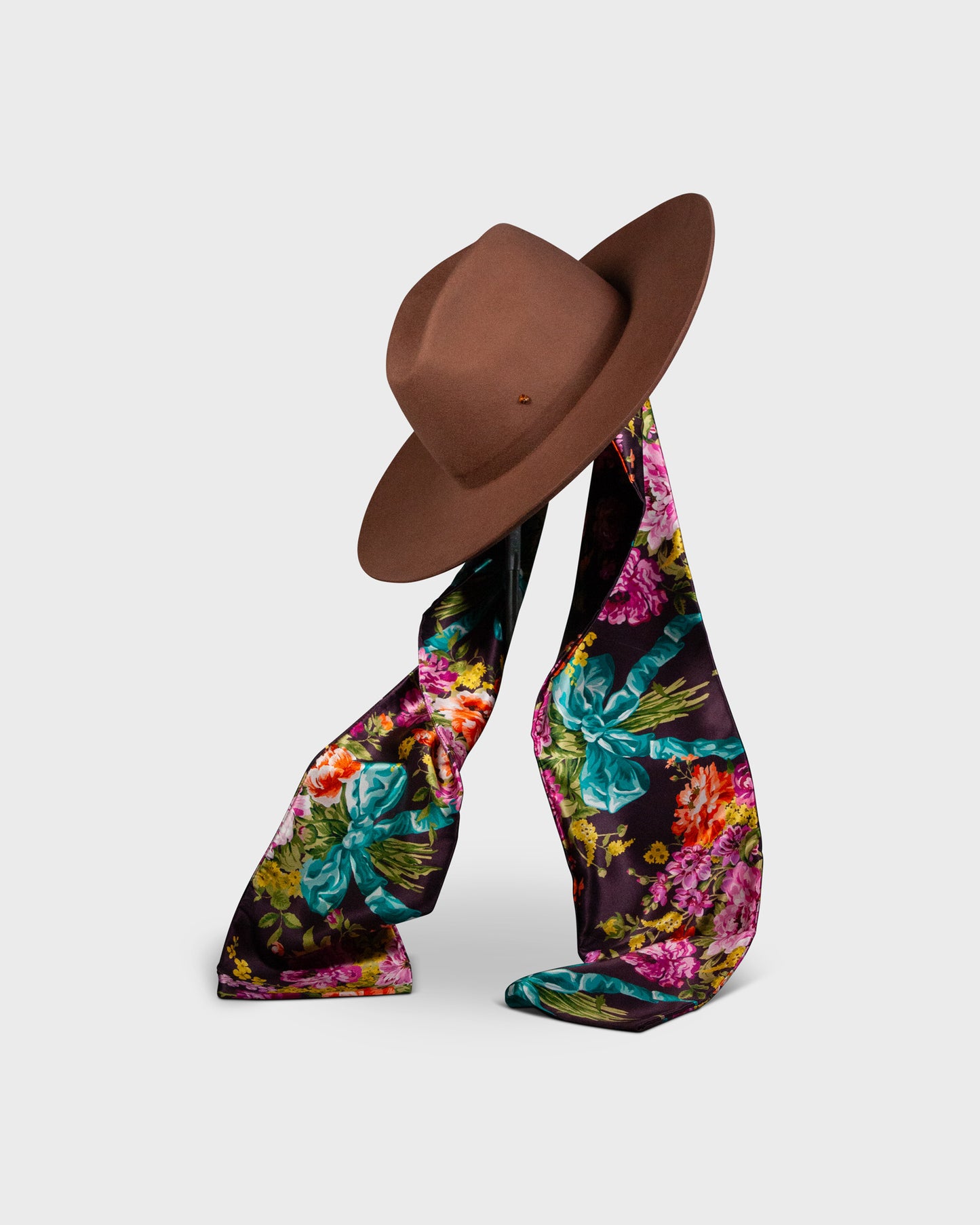 Danbury Felt Hat | Liberty Fabrics & Bridgerton - Italian handmade hat from Florence | SUPERDUPER