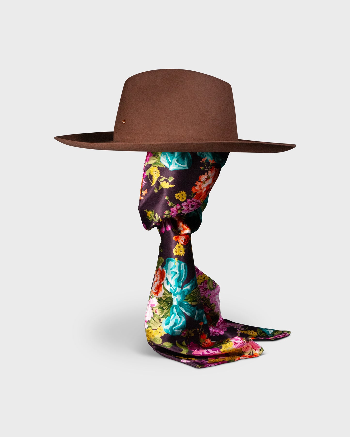 Danbury Felt Hat | Liberty Fabrics & Bridgerton - Italian handmade hat from Florence | SUPERDUPER