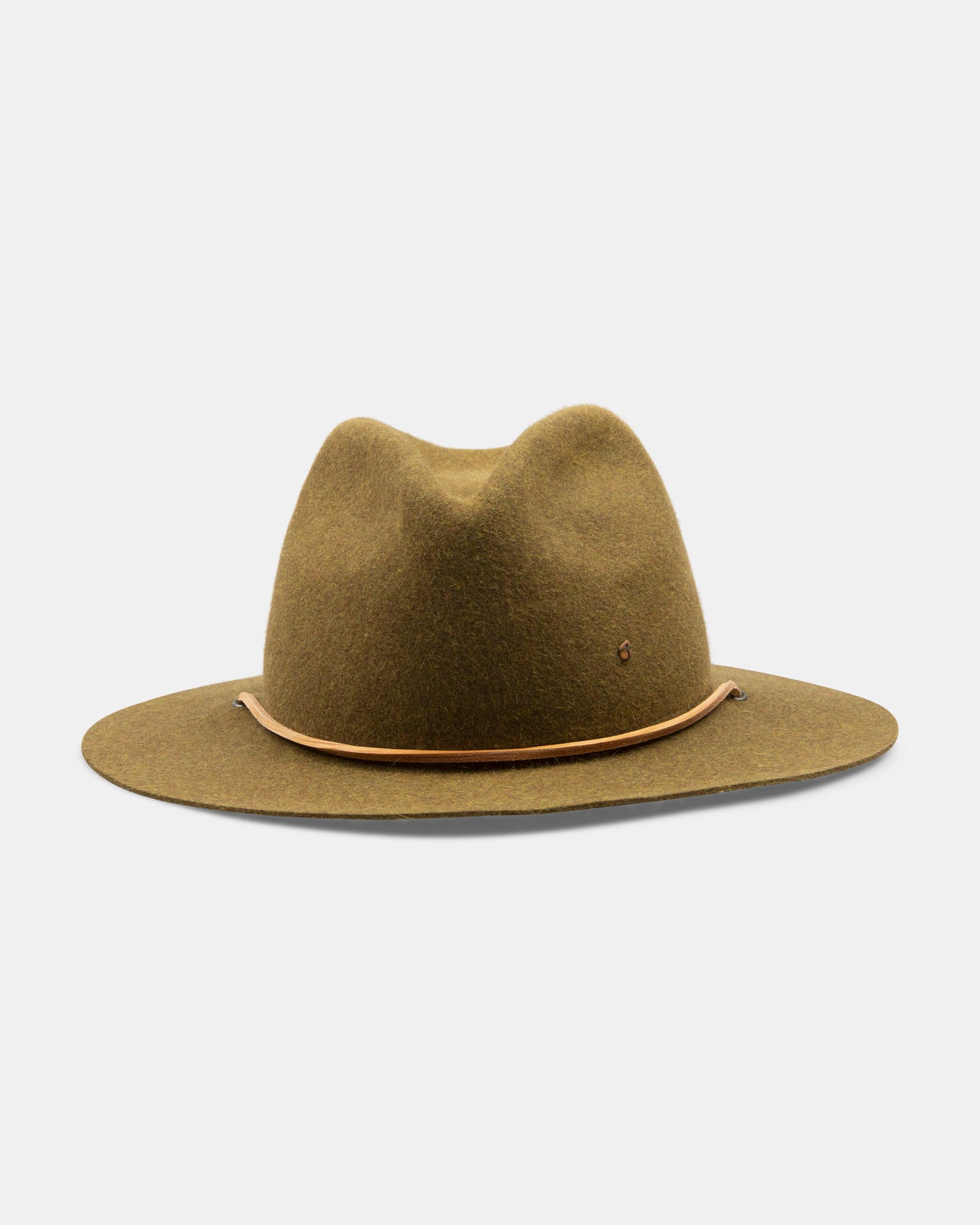 Wandermate Raw Khaki - Italian handmade hat from Florence | SUPERDUPER