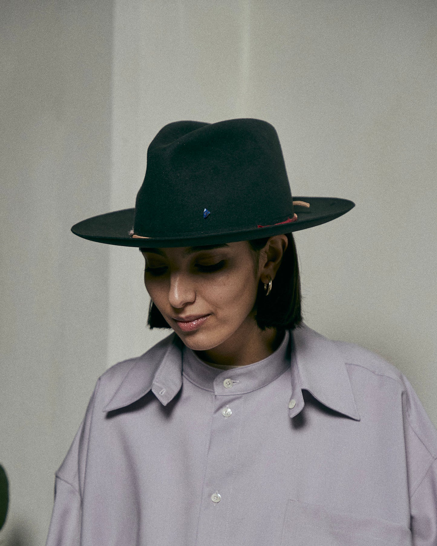 Duke Anthracite - Italian handmade hat from Florence | SUPERDUPER