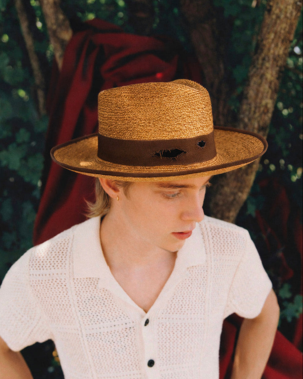 Grateful Wheat Straw Vintage Gold - Italian handmade hat from Florence | SUPERDUPER