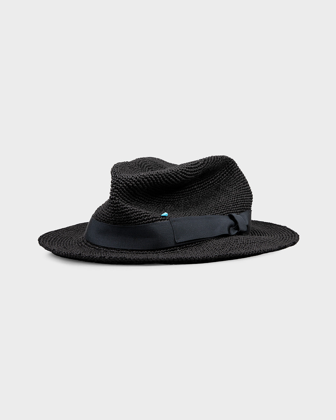 Hobo Paper Black - Italian handmade hat from Florence | SUPERDUPER