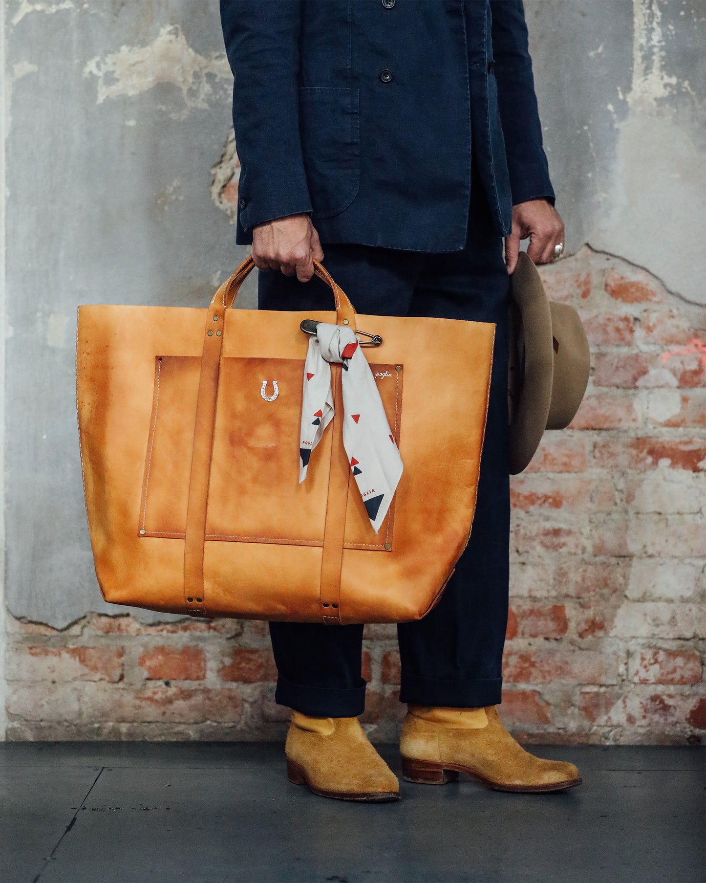 Week-end Bag Poglia Edition - Italian handmade hat from Florence | SUPERDUPER