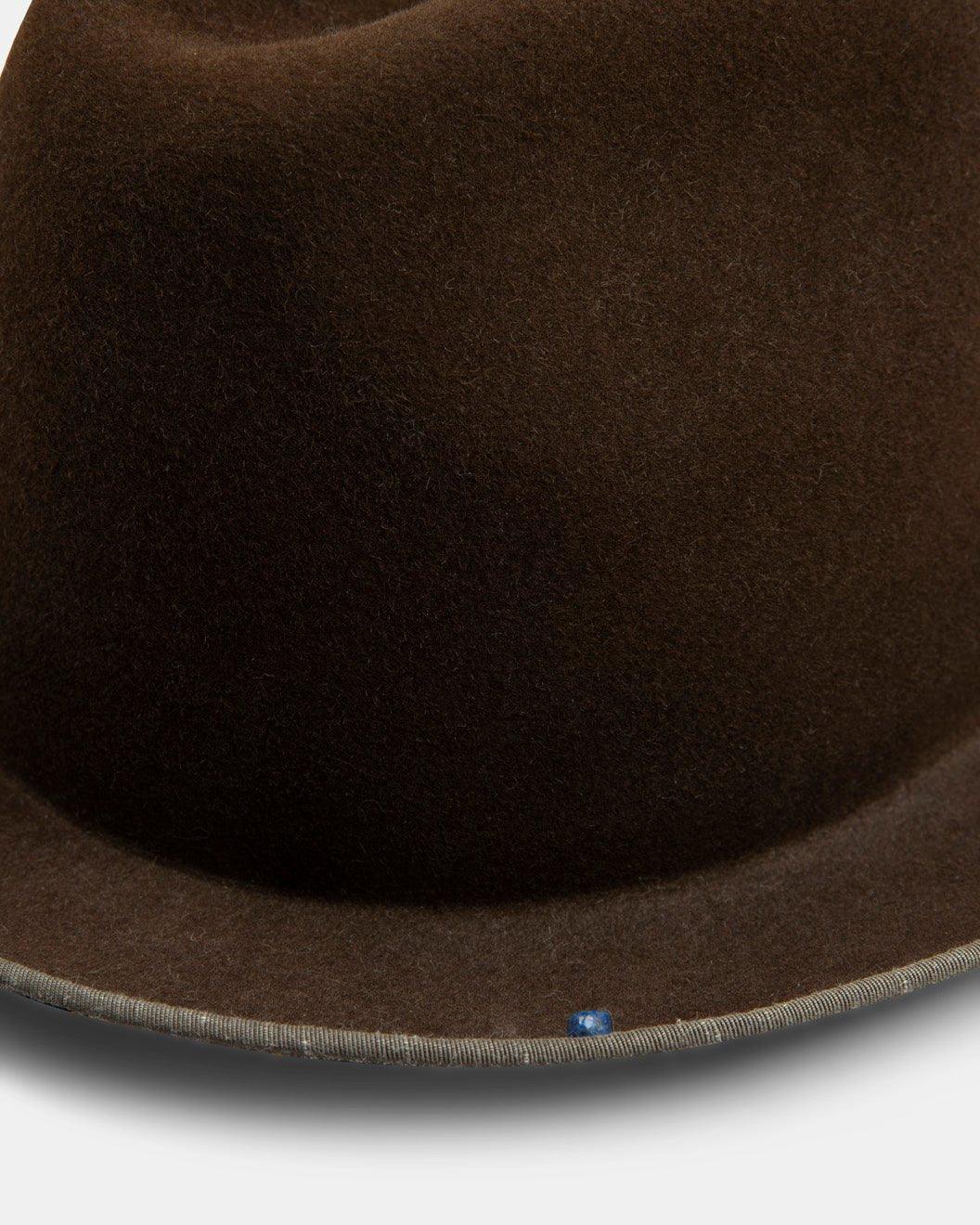 Hobo InPurezza Corteccia - Italian handmade hat from Florence | SUPERDUPER